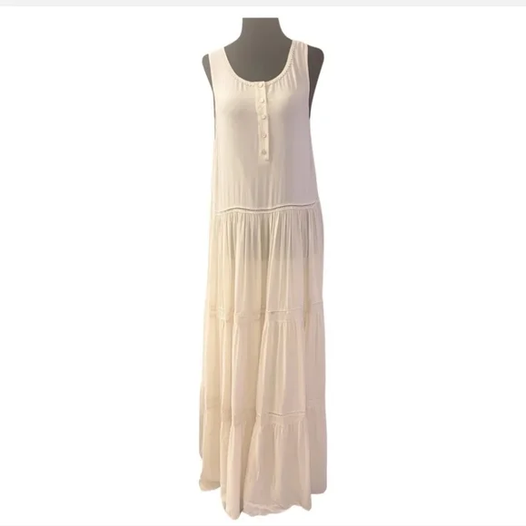 white christmas dresses Mazzy Rib Singlet Dress